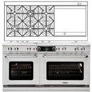 Capital 60-inch Freestanding Dual-Fuel Range CSB606GG-N IMAGE 1