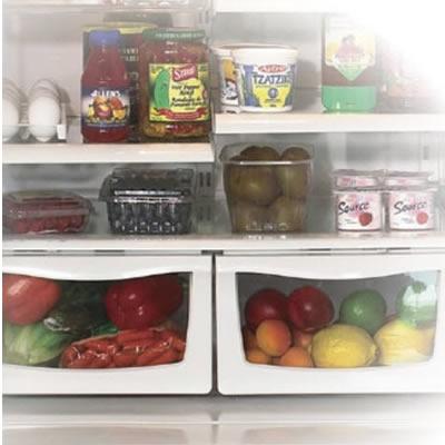 Elmira Stove Works 37-inch, 24.8 cu. ft. French 3-Door Refrigerator with Ice and Water 1958-A IMAGE 2
