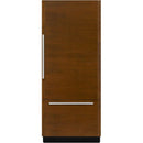 JennAir 36-inch, 20.9 cu.ft. Built-in Bottom Freezer Refrigerator with Obsidian Interior JB36NXFXRE IMAGE 1