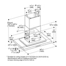 Gaggenau 39-inch Ceiling Mount Range Hood AI230700 IMAGE 3