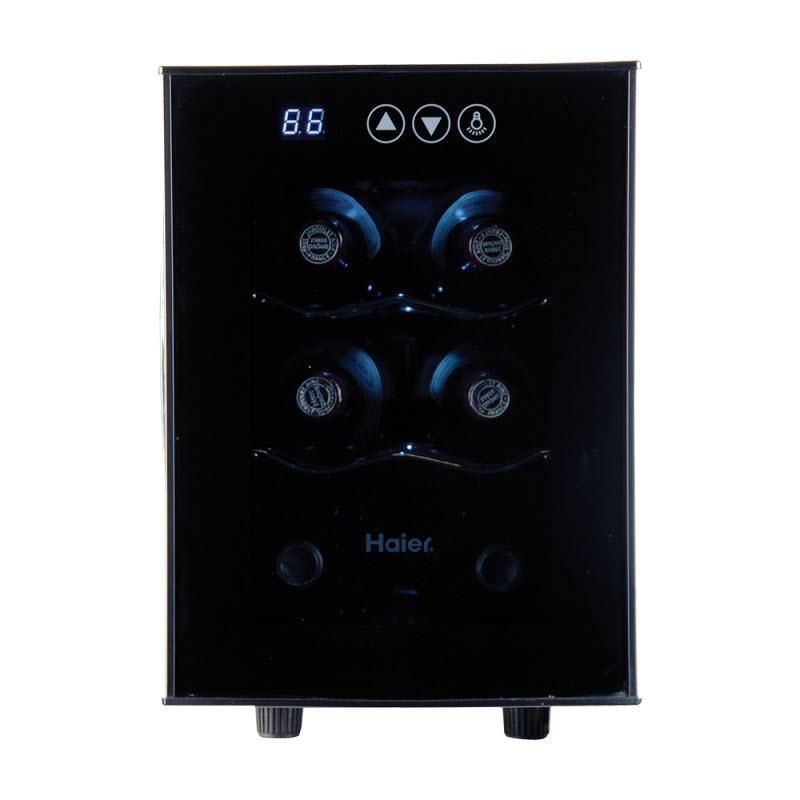 Haier 6-bottle Freestanding Wine Cooler HVTEC06ABS IMAGE 1