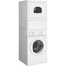 Huebsch Stacked Washer/Dryer Electric Laundry Center YTEE5ASP283CW01 IMAGE 2
