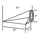 Vent-A-Hood Ventilation Accessories Transitions VP545 IMAGE 1