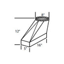 Vent-A-Hood Ventilation Accessories Transitions VP543 IMAGE 1