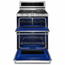 KitchenAid 30-inch Freestanding Gas Range KFGD500ESS IMAGE 2