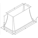 Vent-A-Hood 54-inch Ceiling Mount Range Hood JDIH254/C1SS IMAGE 2