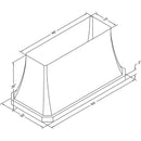 Vent-A-Hood 60-inch Ceiling Mount Range Hood JDIH460/C1SS IMAGE 2