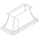 Vent-A-Hood 66-inch Ceiling Mount Range Hood JDIH466/C2SS IMAGE 2