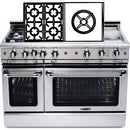 Capital 48-inch Freestanding Gas Range GSCR484W-N IMAGE 1