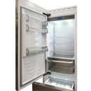 Fhiaba 24-inch Counter-Depth Bottom Freezer Refrigerator BKI5990TST3U IMAGE 3
