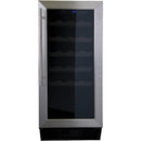 Haier 26-bottle Freestanding Wine Cooler HVCE15BBH IMAGE 1