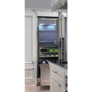 Fhiaba 24-inch, 12.1 cu. ft. Bottom Freezer Refrigerator with Ice and Water FP24BI-RS IMAGE 2