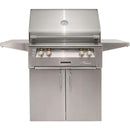 Alfresco 30in Luxury Gas Grill with Cart & SearZone ALXE-30SZC-LP IMAGE 1