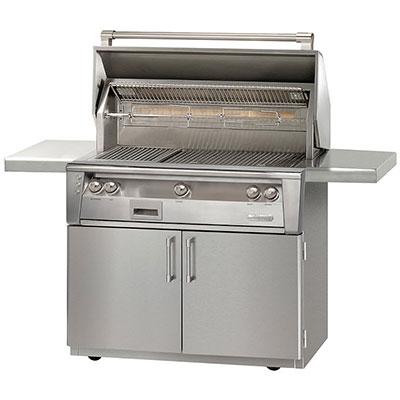 Alfresco 42in Luxury Gas Grill with Cart & SearZone ALXE-42SZC-LP IMAGE 1