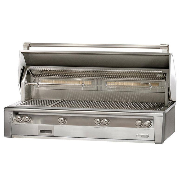 Alfresco 56in Luxury Gas Built-in Grill ALXE-56BFG-NG IMAGE 1