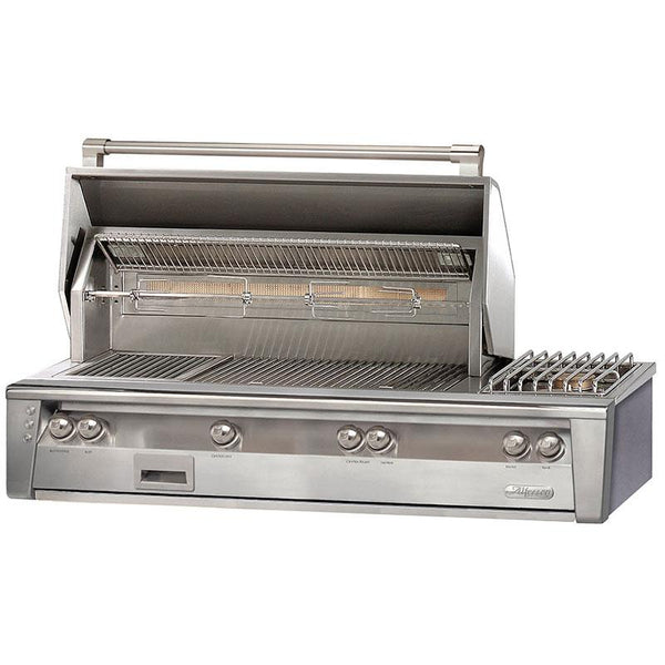 Alfresco 56in Luxury Deluxe Gas Built-in Grill with SearZone ALXE-56SZ-NG IMAGE 1