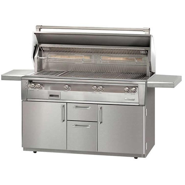 Alfresco 56in Luxury Gas Grill with Cart ALXE-56BFGC-LP IMAGE 1