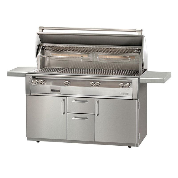 Alfresco 56in Luxury Gas Grill with Cart ALXE-56BFGC-NG IMAGE 1