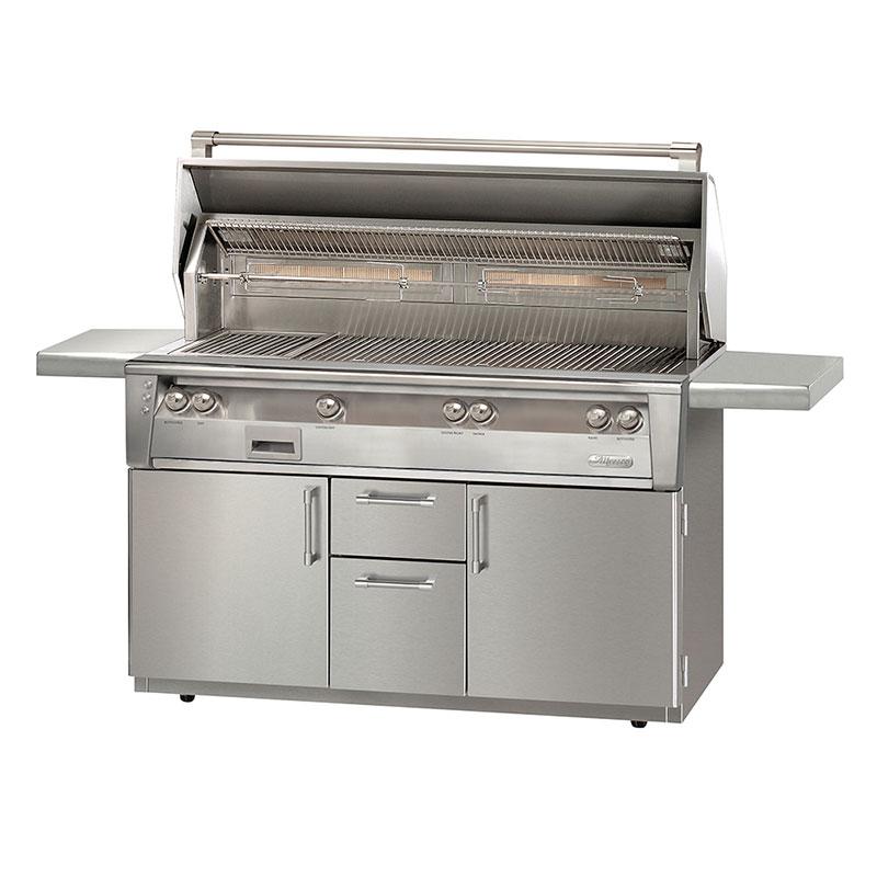 Alfresco 56in Luxury Gas Grill with Cart ALXE-56BFGC-NG IMAGE 1