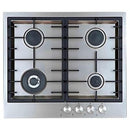 Porter & Charles 24-inch Built-In Gas Cooktop CG60WOK-F IMAGE 1