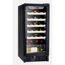 Haier 26-bottle Freestanding Wine Cooler HVCE15DBH IMAGE 2