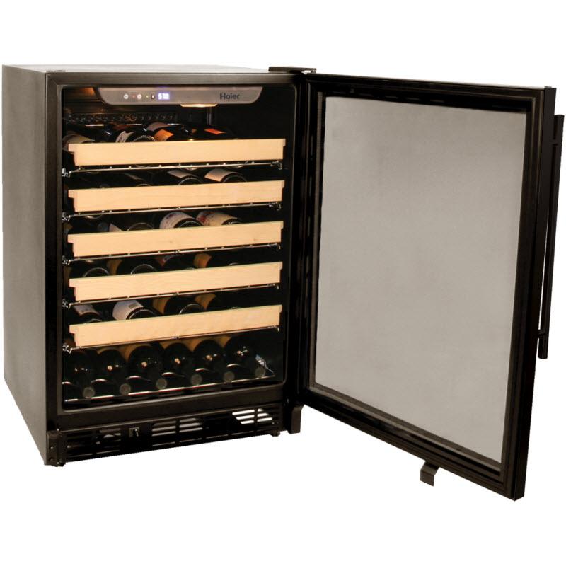 Haier 50-bottle Freestanding Wine Cooler HVCE24DBH IMAGE 2