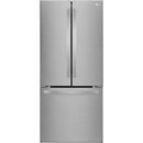 LG 30-inch, 21 cu.ft. Freestanding French 3-Door Refrigerator with Smart Cooling® System LFCS22520S IMAGE 1