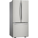 LG 30-inch, 21 cu.ft. Freestanding French 3-Door Refrigerator with Smart Cooling® System LFCS22520S IMAGE 6