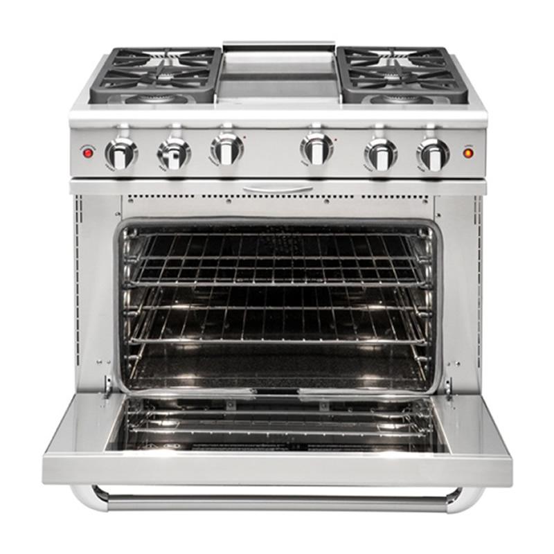 Capital 36-inch Freestanding Gas Range MCR364G-N IMAGE 4