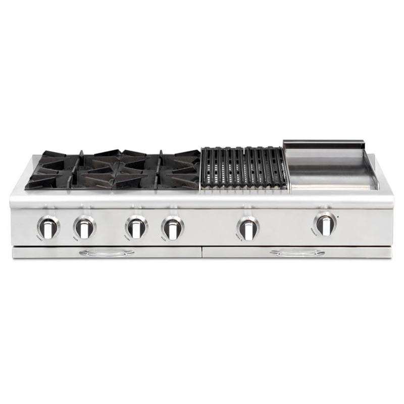 Capital 48-inch Gas Rangetop CGRT484BG-N IMAGE 2