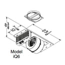 Best 600 CFM Internal Hood Blower iQ6 IMAGE 2