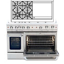 Capital 48-inch Freestanding Gas Range CGSR484GG-N IMAGE 1