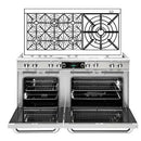 Capital 60-inch Freestanding Dual-Fuel Range CSB606WW-N IMAGE 1