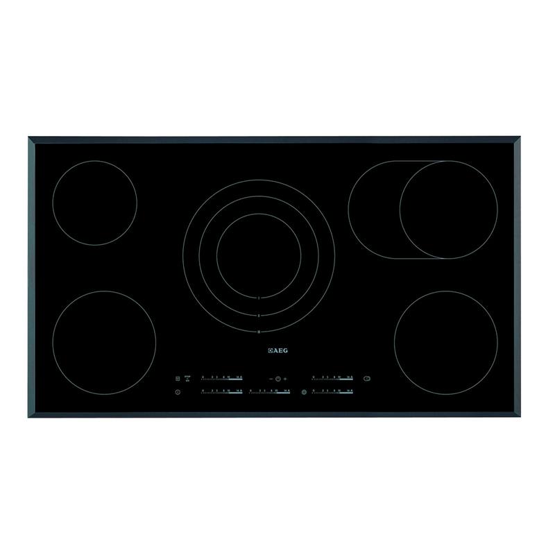 AEG 36-inch Built-In Electric Cooktop HK955070FB IMAGE 1