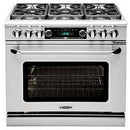 Capital 36-inch Freestanding Dual-Fuel Range COB366-N IMAGE 1