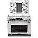 Capital 36-inch Freestanding Dual-Fuel Range COB362B2-N IMAGE 1