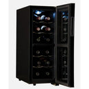 Haier 12-bottle Freestanding Wine Cooler HVTEC12DABS IMAGE 3