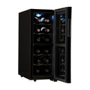 Haier 12-bottle Freestanding Wine Cooler HVTEC12DABS IMAGE 7