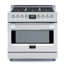 Fulgor Milano 36-inch Freestanding Gas Range F6PGR366S1 IMAGE 1