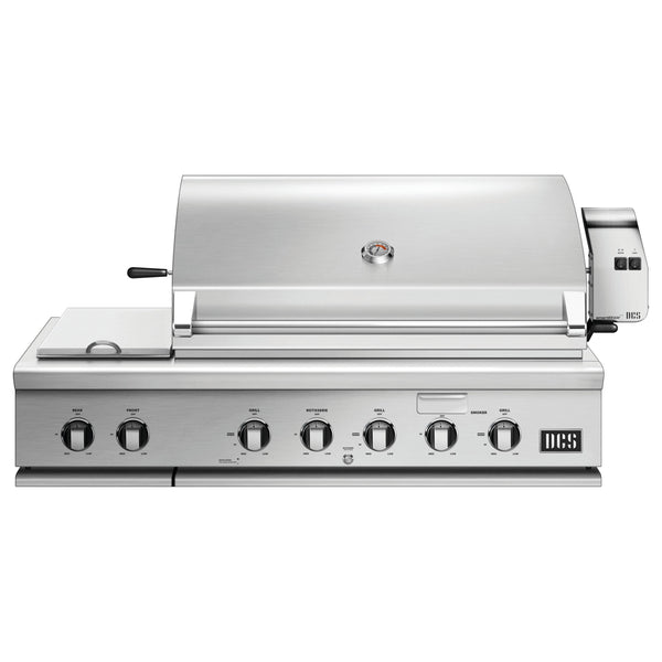 DCS Series 7 48in Built-in Gas Grill with Rotisserie & Double Side Burner BH1-48RS-N IMAGE 1