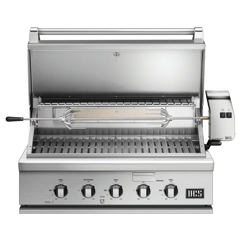 DCS Series 7 36in Built-in Gas Grill with Rotisserie BH1-36R-N IMAGE 2