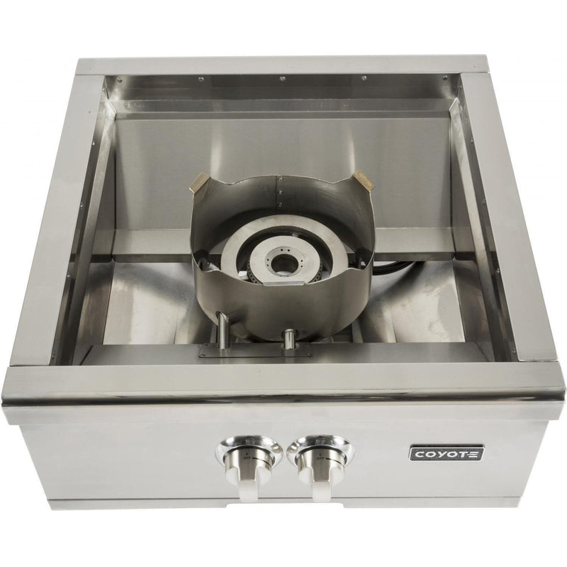 Coyote Built-In Gas Power Burner C1PB LP IMAGE 2