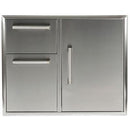 Coyote 31in Outdoor Kitchen Single Door & 2 Drawer Cabinet CCD-2DC31 IMAGE 1
