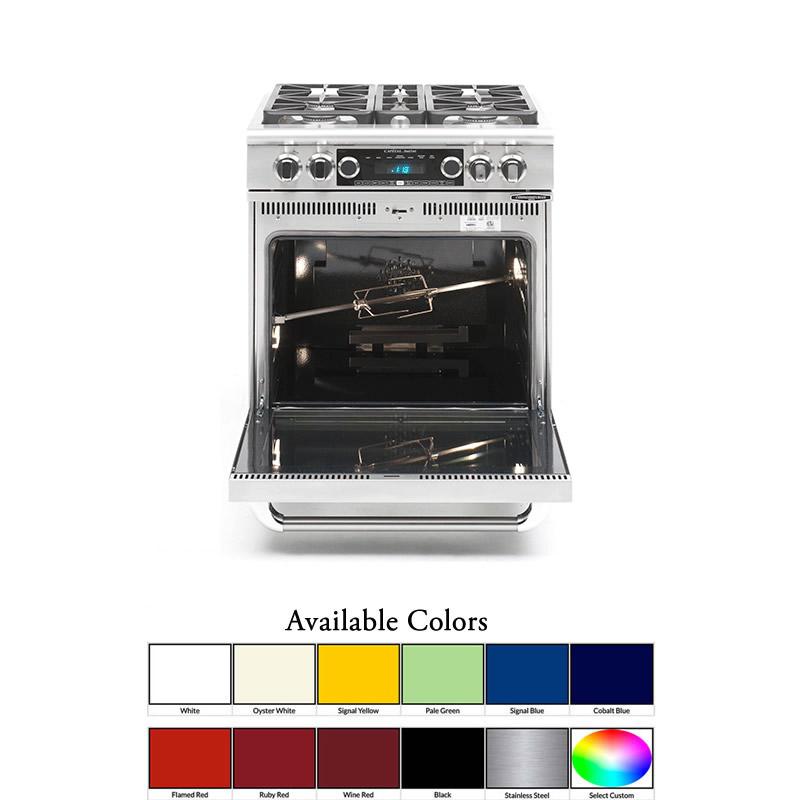 Capital 30-inch Freestanding Dual-Fuel Range CSB304-N IMAGE 2