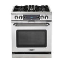 Capital 30-inch Freestanding Dual-Fuel Range COB304-N IMAGE 1