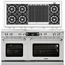 Capital 60-inch Freestanding Dual-Fuel Range COB604BB2-N IMAGE 1