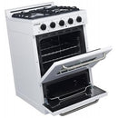 Unique Appliances 24-inch Freestanding Gas Range UGP-24G OF1 W IMAGE 2