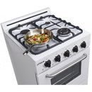 Unique Appliances 24-inch Freestanding Gas Range UGP-24G OF1 W IMAGE 3