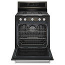  KitchenAid 30-inch Freestanding Gas Range KFGG500EBS IMAGE 2