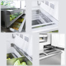 Fhiaba 36-inch, 19.3 cu. ft. Counter-Depth Bottom Freezer Refrigerator with Ice and Water BI36BI-LO IMAGE 5